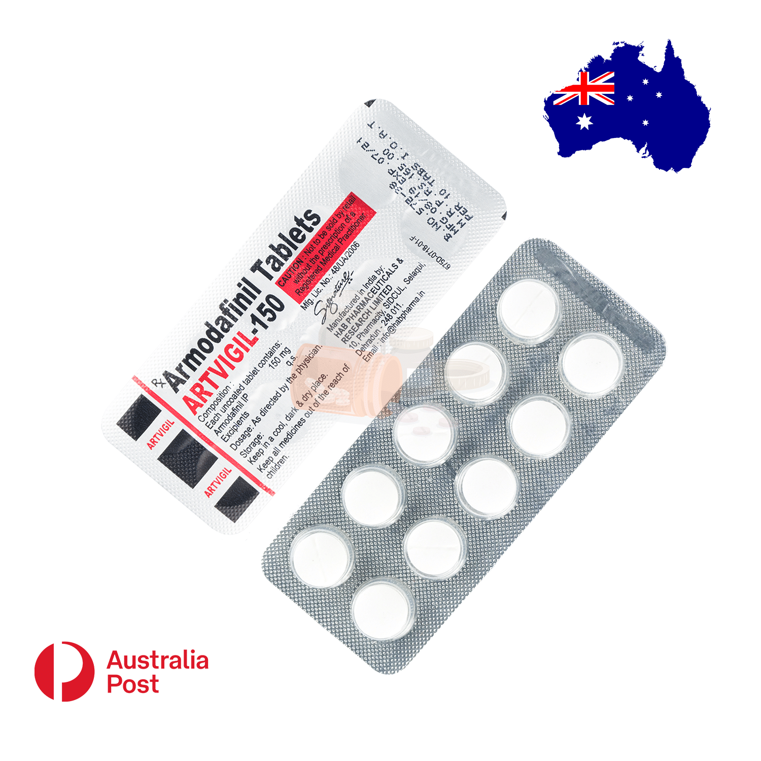 Generic Artvigil Australia Domestic